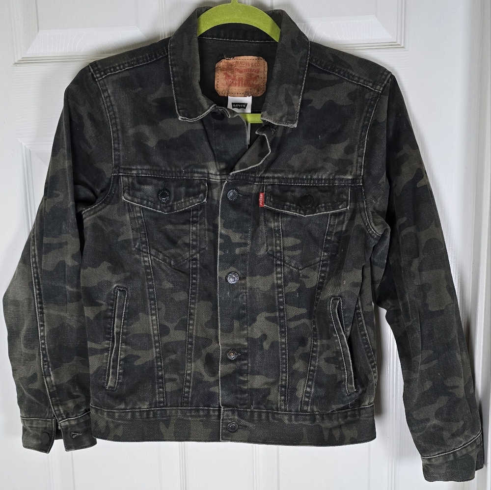 Levi's Camoflage Kids‎ Jean Jacket 12-13
